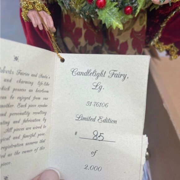 Mark Roberts Limited Edition CANDLELIGHT FAIRY - Picture 3 of 7